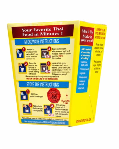 Taste of Thai® Peanut Noodle Quick Meal Perspective: back