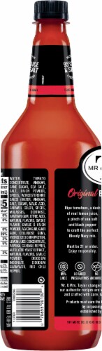 Mr & Mrs T® Original Bloody Mary Mix Perspective: back