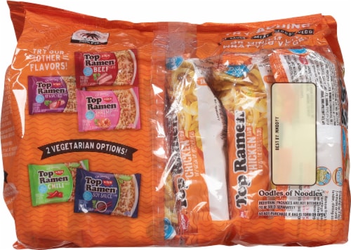 Top Ramen® Chicken Flavor Ramen Noodle Soup Perspective: back