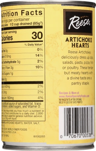 Reese Delicate Baby Artichoke Hearts Perspective: back