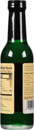 Reese® Creme De Menthe Syrup Perspective: back