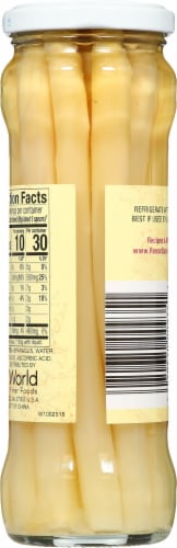 Reese® All White Peeled Asparagus Spears Perspective: back