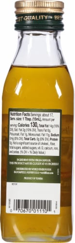 DaVinci® Premium Extra Virgin Olive Oil Perspective: back