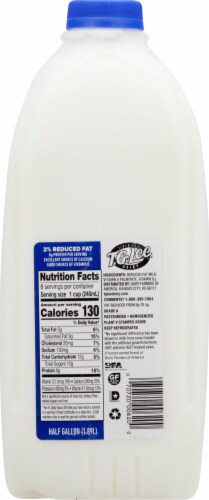 . Lee® Dairy Reduced Fat 2% Milk, 1/2 gal - Harris Teeter