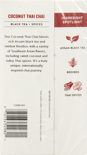 Celestial Teahouse Coconut Thai Chi Tea Perspective: back