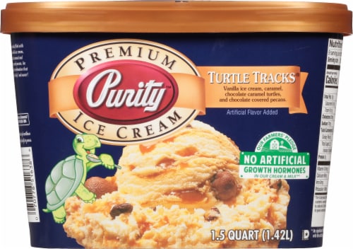 Purity Turtle Track Ice Cream Tub Perspective: back