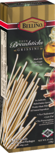 Bellino Thin Breadsticks Grissini Perspective: back