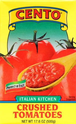 Cento Italian Kitchen Crushed Tomatoes Perspective: back