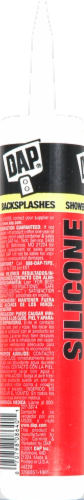 DAP® Kitchen and Bath Adhesive Silicone Sealant - White Perspective: back