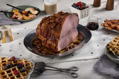 Smithfield Spirals Spiral Sliced Smoked Pecan Praline Glaze Ham 1 ea Perspective: back
