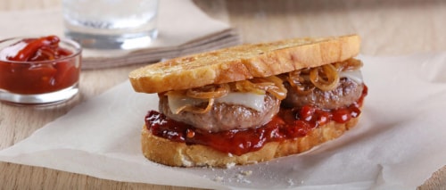Smithfield All Natural Hometown Original Sausage Patties Perspective: back