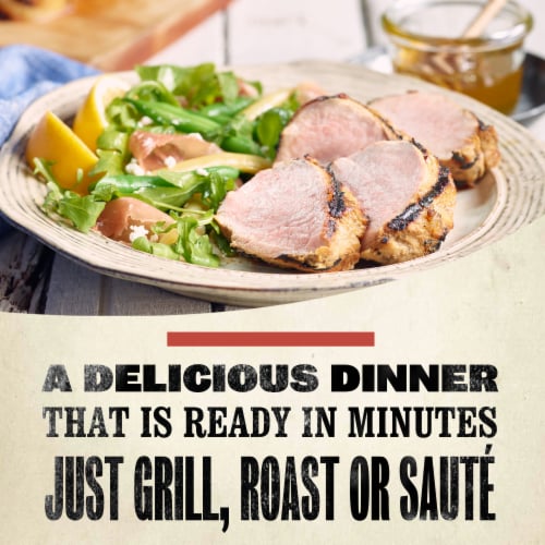 Smithfield Marinated Slow Roasted Golden Rotisserie Flavor Fresh Pork Tenderloin Perspective: back