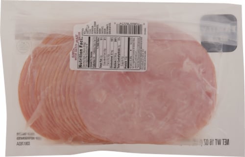 Smithfield Prime Fresh Smoked Ham Deli Meat Perspective: back