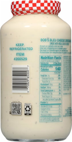 Bob's Big Boy Bleu Cheese Salad Dressing & Dip Perspective: back