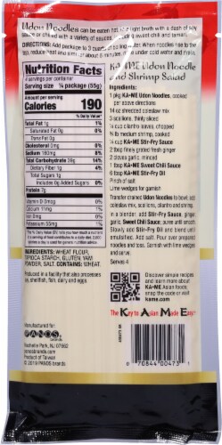 Ka-Me® Udon Noodles Perspective: back