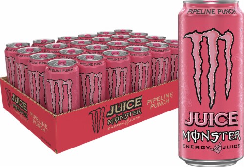 Monster® Pipeline Punch® Energy Drink Can Perspective: back