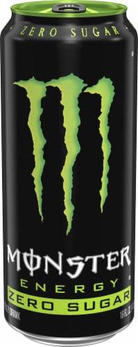 Monster® Zero Sugar Energy Drink Multipack Cans Perspective: back