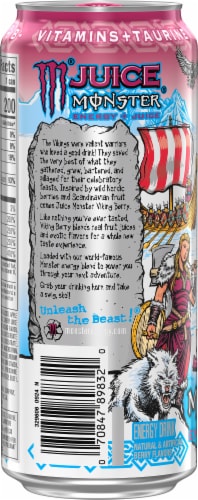 Juice Monster Viking Berry 16 Fl Oz Perspective: back