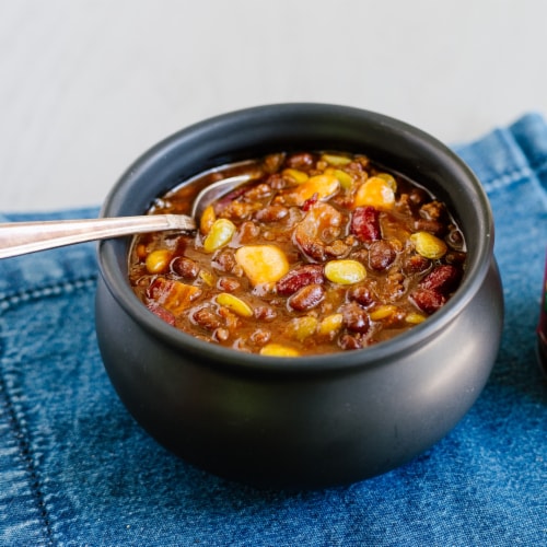 Joan of Arc Spicy Chili Beans Perspective: back
