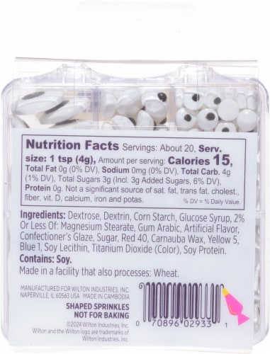 Wilton® Assorted Candy Eyeballs Tacklebox Perspective: back