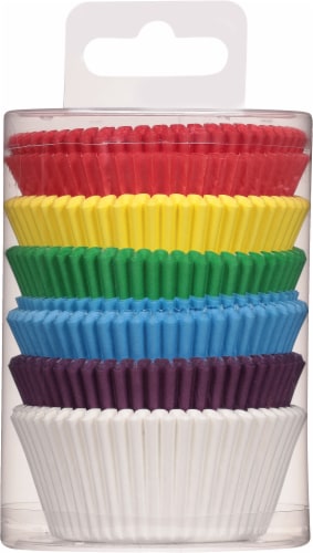 Wilton Rainbow Baking Cups Perspective: back