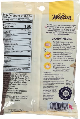 Wilton® Candy Melts® Light Cocoa Perspective: back