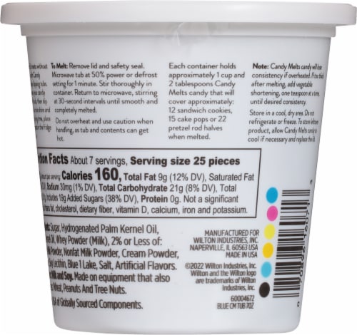 Kroger Candy Coating, Vanilla Flavored: Calories, Nutrition Analysis & More