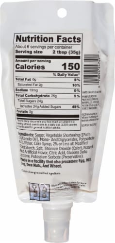 Wilton® White with Round and Star Tips Decorating Icing Perspective: back