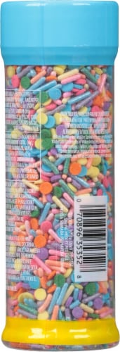Wilton® Rainbow Mix Sprinkles Perspective: back