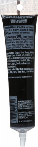 Wilton® Black Sparkle Gel Perspective: back
