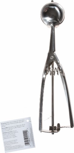 Wilton® Silver Stainless Steel Cookie Scoop Perspective: back