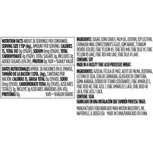 Wilton® Sprinkles Silver Mix Perspective: back