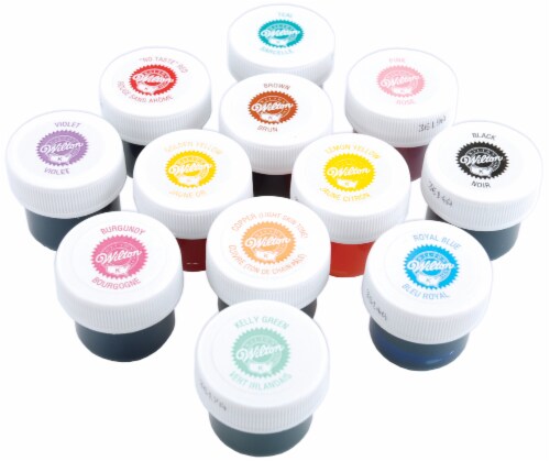 Icing Colors .5oz 12/Pkg-Assorted Colors Perspective: back