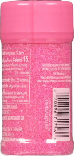 Wilton Pink Sugar Sprinkles Perspective: back