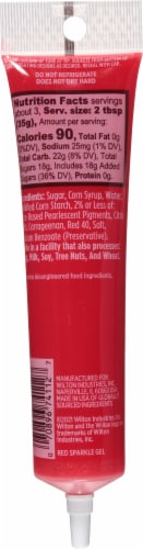 Wilton® Red Sparkle Gel™ Perspective: back