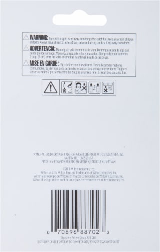 Wilton® Happy Birthday Candle Pick Set Perspective: back