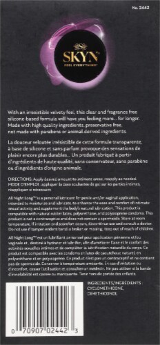 SKYN® All Night Long Personal Lubricant Perspective: back