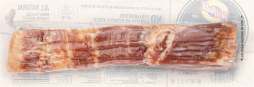 Hatfield® Uncured Hardwood Smoked Bacon Perspective: back