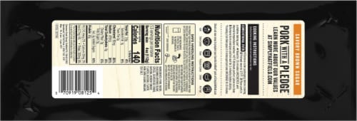 Hatfield Savory Brown Sugar Pork Loin Filet Perspective: back
