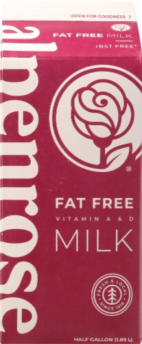 Alpenrose® Fat Free Skim Milk Perspective: back