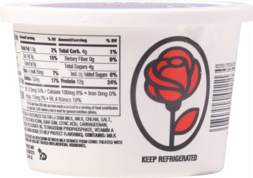 Alpenrose® Low Fat 1.5% Cottage Cheese Perspective: back