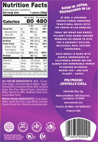 My Mochi™ Horchata Ice Cream Perspective: back
