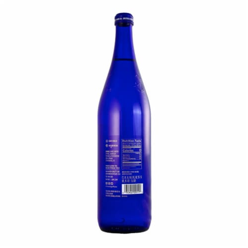 Saratoga® Sparkling Carbonated Spring Water Perspective: back