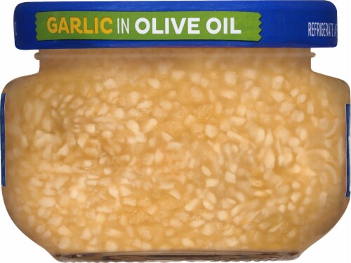 Spice World Minced Garlic in Extra Virgin Olive Oil Perspective: back