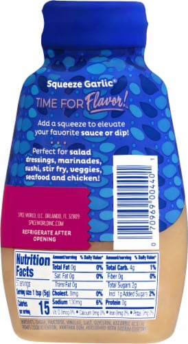 Spice World Squeeze Ginger Perspective: back