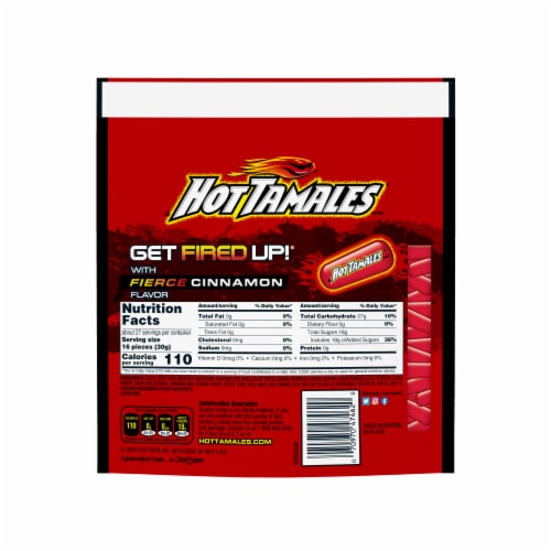 Mike & Ike® Hot Tamales® Fierce Cinnamon Flavored Chewy Candies Perspective: back