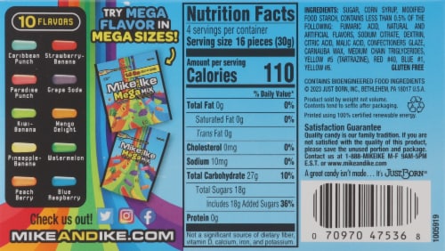 Mike & Ike® Mega Mix Fruity Chewy Candy Box