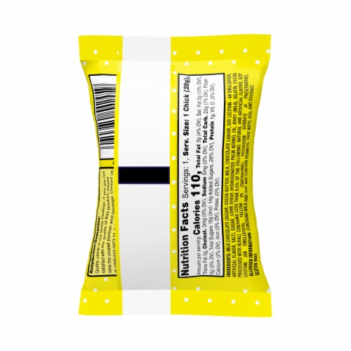 Peeps Milk Chocolate Covered Marshmallow Chick Easter Candy Perspective: back