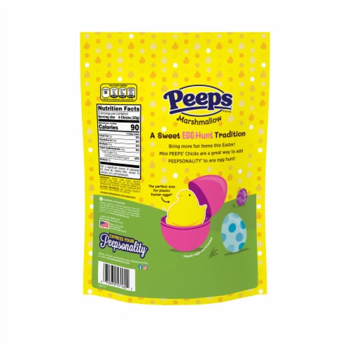 PEEPS® Snack Size Chicks Perspective: back