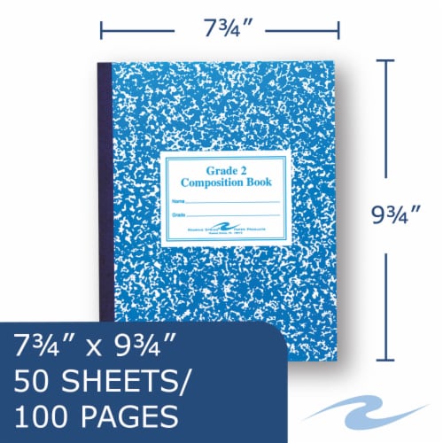 Roaring Spring Book,Comp,Grade,50sht,Be 77921 Perspective: back